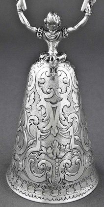 Antique German Silver Marriage (or Bridal) Cup - also called Wager Cup